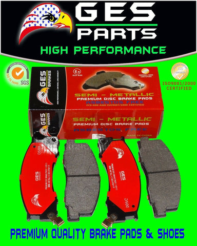 90-96 Previa With anti-lock braking system 1 NEW Front Brake Pads D500