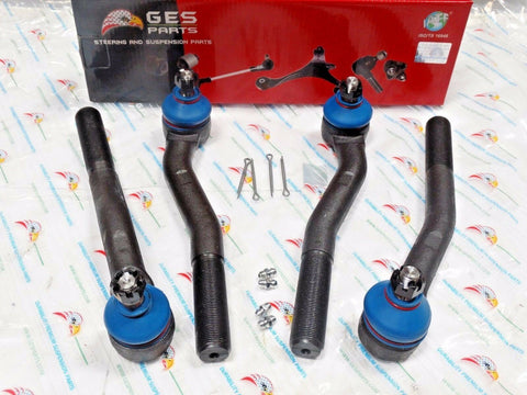 4PC Steering Tie Rod Ends Fit 1999-2004 Jeep Grand Cherokee ES3472 ES3473 ES3475