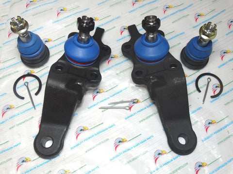 For 96-02 TOYOTA 4RUNNER 00-02 TUNDRA SEQUOIA 4 Front Upper & Lower Ball Joints