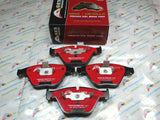 Front Premium Semi-Mettalic Brake Pads w/Shims D918