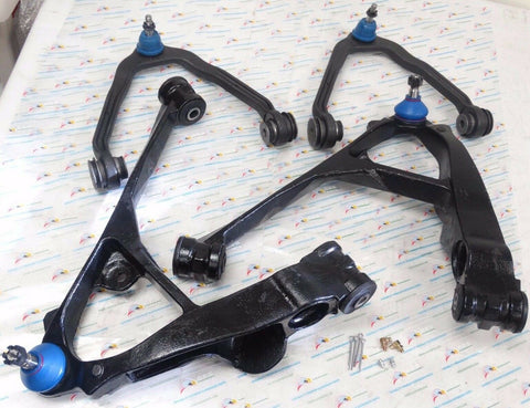 4x4 4 Front Control Arms Fit Silverado Sierra 1500 Escalade Tahoe K620380 K80826