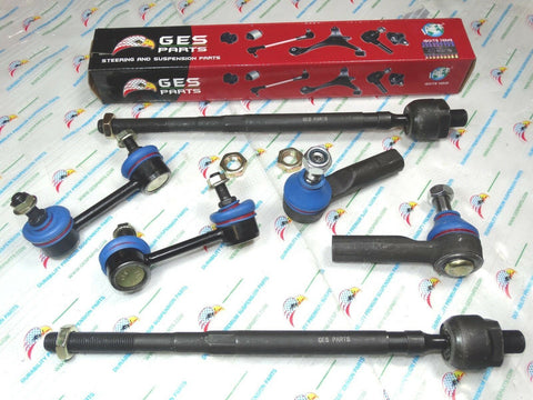 6PCS Tie Rod Ends & Rear Links For 02-06 Altima 04-08 Maxima EV427 ES3407 K90684