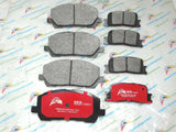 2 Sets Front & Rear Brake Pads Fit 01-03 Toyota Highlander D884 D885