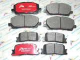 2 Sets Front & Rear Brake Pads Fit 01-03 Toyota Highlander D884 D885