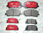 2 Sets Front & Rear Brake Pads Fit 01-03 Toyota Highlander D884 D885