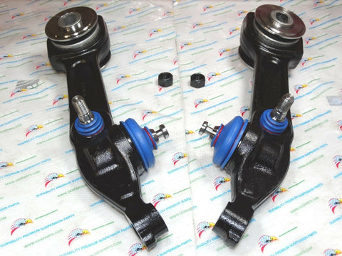 W220 S-Class Front Rearward NEW 2 Lower Control Arms LH & RH 2203308907
