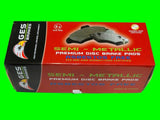 Fits1988-2007 Ford F59 F53 F Super Duty Premium Quality Rear Brake Pads D411