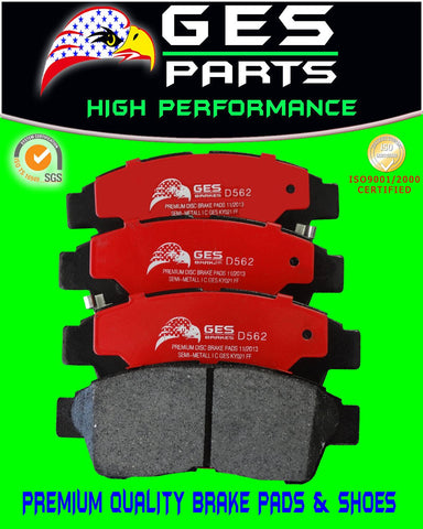 GES PARTS Front Brake Pads Fits Toyota Camry Celica Corolla RAV4 D562