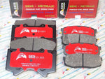 2 Front & Rear Brake Pads 08-15 Land Cruiser Sequoia Tundra LX570 D1303 D1304