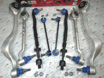 Fit 01-03 BMW E39 525i 530i 97-00 528i 10 CONTROL ARMS TIE ROD STABILIZER LINKS